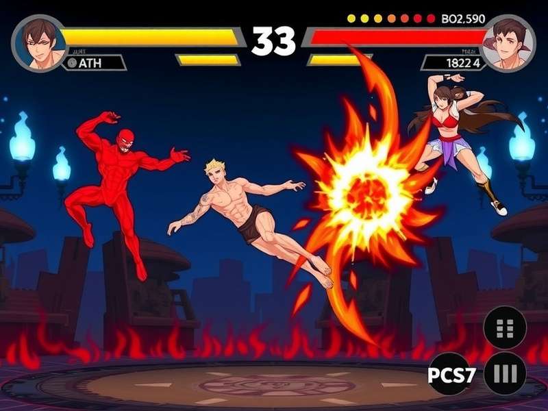 Inferno Fighter Gameplay Screenshot